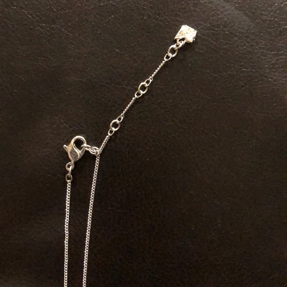 Swarovski clear tilted heart necklace - Picture 3 of 3